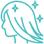 Hair restoration treatment icon