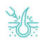 Thinning hair solution icon