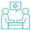 icon medical consultation